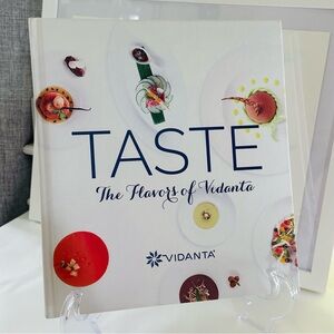 TASTE The Flavors of Vidanta Hardcover Cookbook Recipe Book